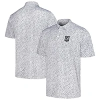 Men's Antigua White LAFC Motion Polo