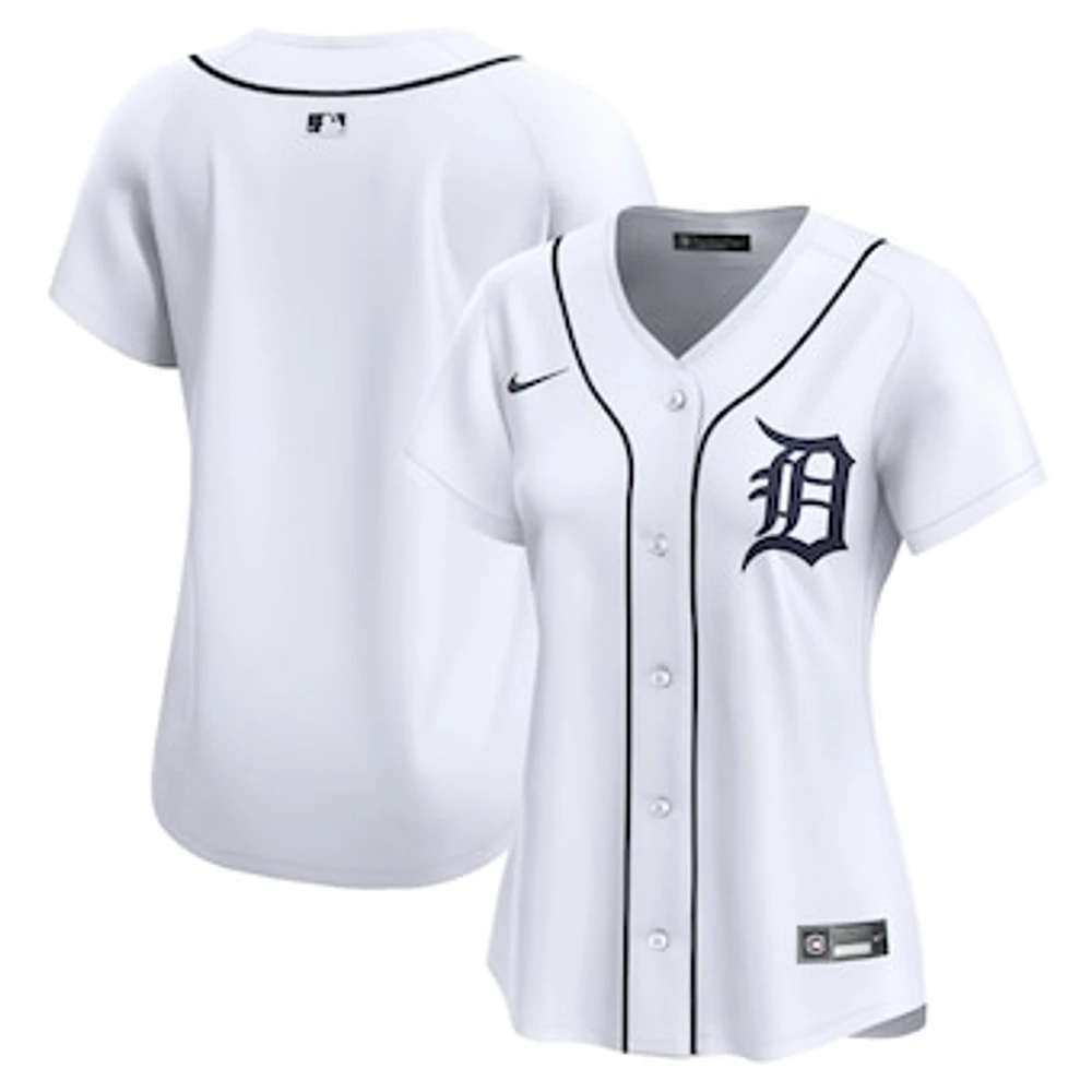 Women's Nike White Detroit Tigers Home Limited Jersey