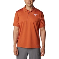 Men's Columbia Burnt Orange Texas Longhorns PFG Tamiami Omni-Shade Polo