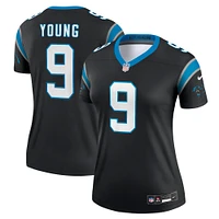 Women's Nike Bryce Young  Black Carolina Panthers Legend Player Performance Top