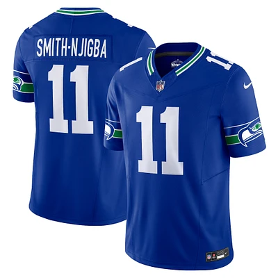 Men's Nike Jaxon Smith-Njigba Royal Seattle Seahawks Alternate Vapor F.U.S.E. Limited Jersey