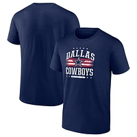 Men's Fanatics  Navy Dallas Cowboys Americana T-Shirt