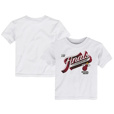 Toddler Fanatics  White Miami Heat 2023 Eastern Conference Champions Locker Room T-Shirt