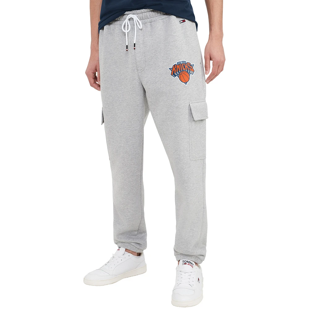 Men's Tommy Jeans Gray New York Knicks Frankie Cargo Joggers