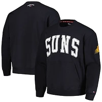 Men's Tommy Jeans Black Phoenix Suns Henry Pullover Sweatshirt