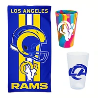 WinCraft Los Angeles Rams Beach Day Accessories Pack