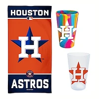 WinCraft Houston Astros Beach Day Accessories Pack