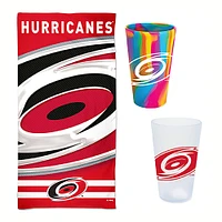 WinCraft Carolina Hurricanes Beach Day Accessories Pack