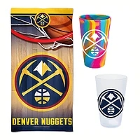 WinCraft Denver Nuggets Beach Day Accessories Pack