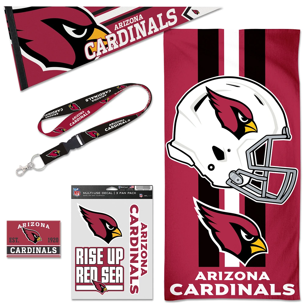 WinCraft Arizona Cardinals House Fan Accessories Pack