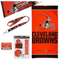 WinCraft Cleveland Browns House Fan Accessories Pack