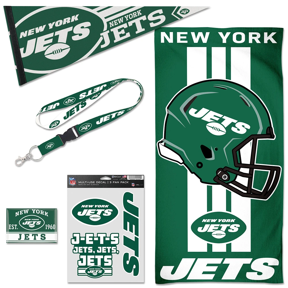 WinCraft New York Jets House Fan Accessories Pack