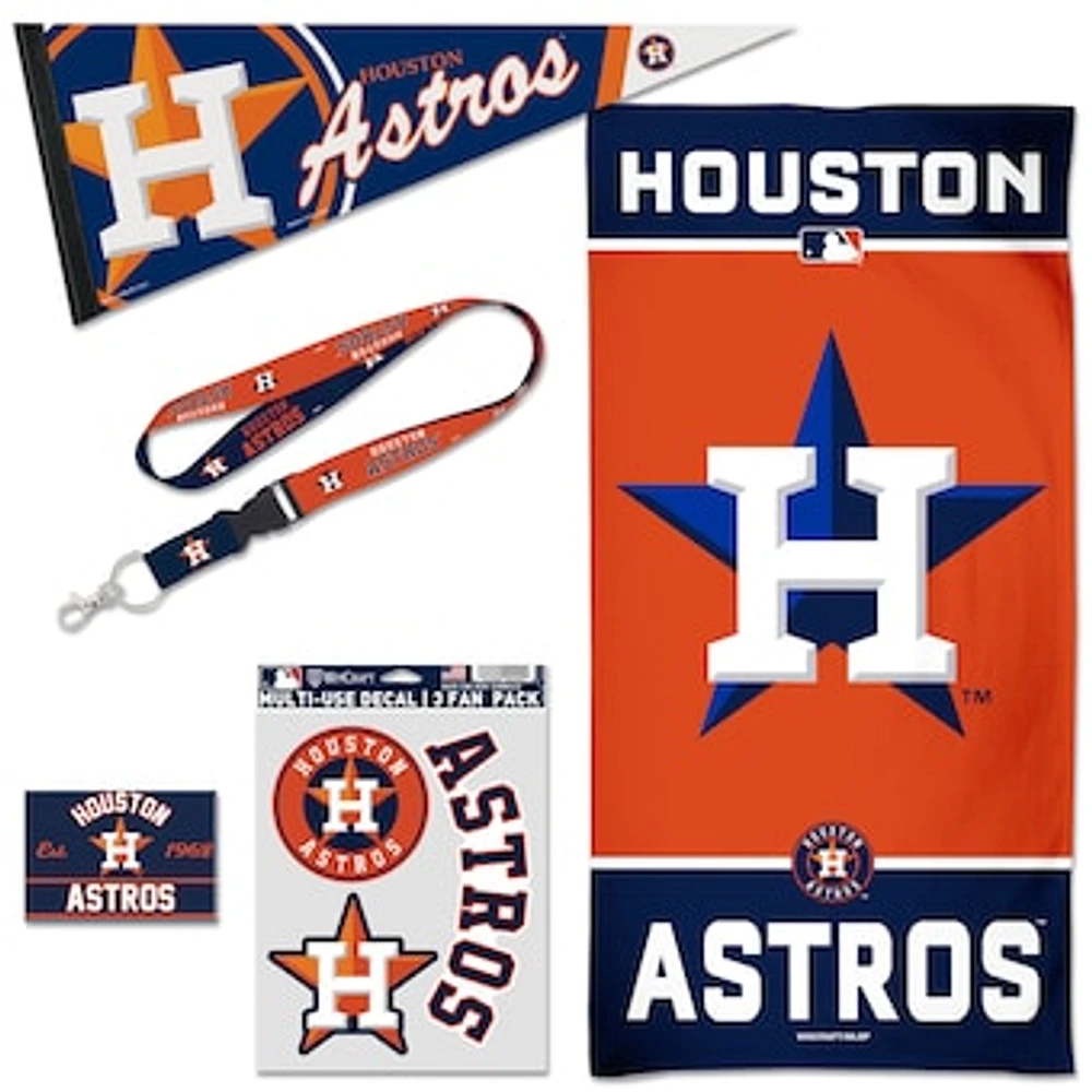 WinCraft Houston Astros House Fan Accessories Pack