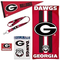 WinCraft Georgia Bulldogs House Fan Accessories Pack