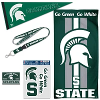 WinCraft Michigan State Spartans House Fan Accessories Pack