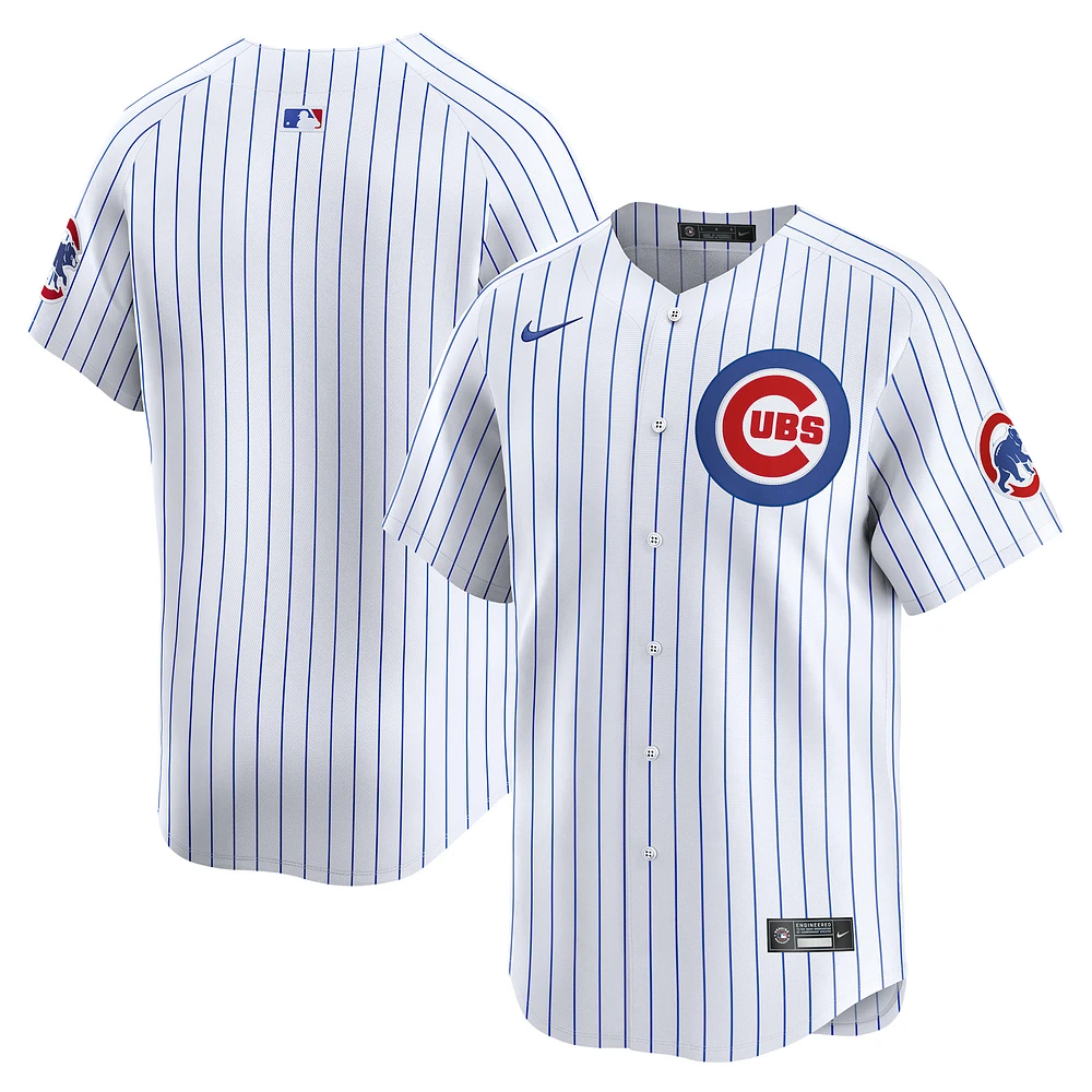 Men's Nike White Chicago Cubs Home Limited Jersey