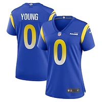 Women's Nike Byron Young Royal Los Angeles Rams Home Game Jersey