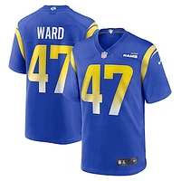 Men's Nike Alex Ward Royal Los Angeles Rams Home Game Jersey