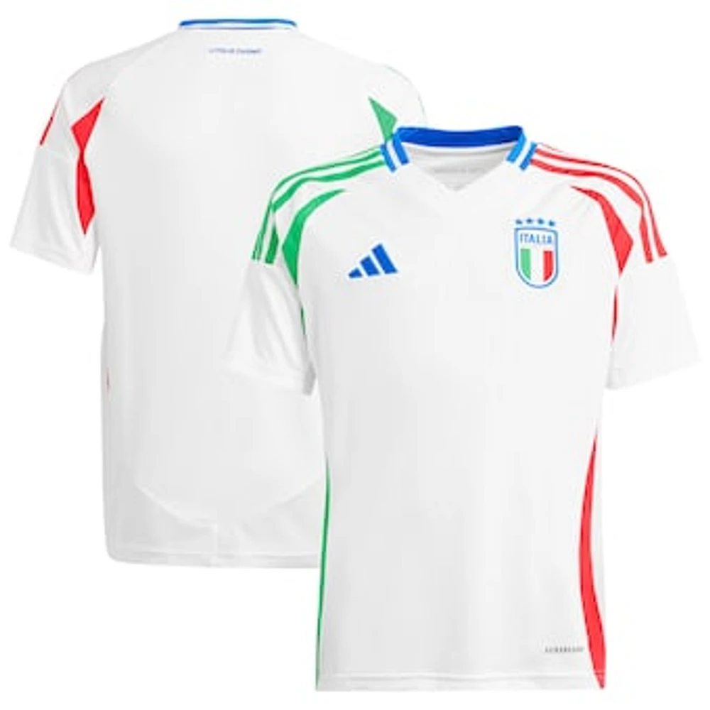 Youth adidas  White Italy National Team 2024 Away Replica Jersey