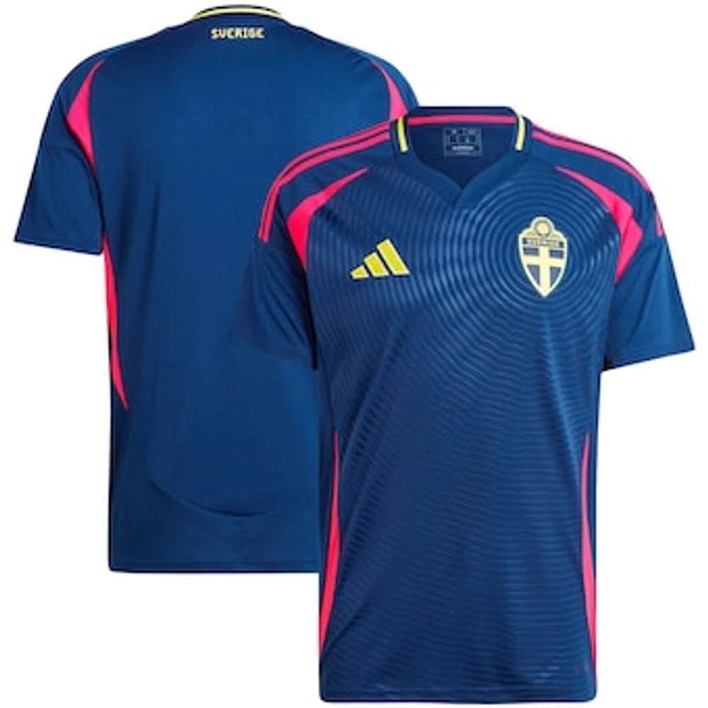 Men's adidas  Navy Sweden National Team 2024 Away Replica Jersey