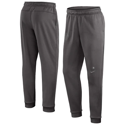 Men's Nike Gray Oakland Athletics Authentic Collection Travel Player Performance Pants