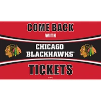 Chicago Blackhawks 28" x 16" Come Back With Tickets Door Mat