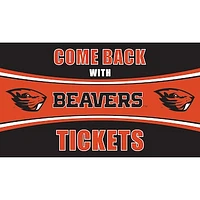 Oregon State Beavers 28" x 16" Come Back With Tickets Door Mat
