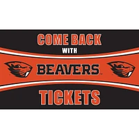 Oregon State Beavers 28" x 16" Come Back With Tickets Door Mat