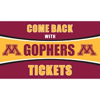 Minnesota Golden Gophers 28" x 16" Come Back With Tickets Door Mat