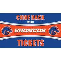 Boise State Broncos 28" x 16" Come Back With Tickets Door Mat