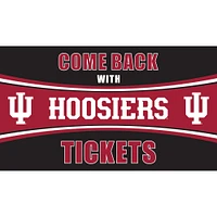 Indiana Hoosiers 28" x 16" Come Back With Tickets Door Mat