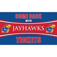 Kansas Jayhawks 28" x 16" Come Back With Tickets Door Mat