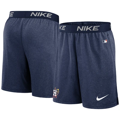 Men's Nike Navy Houston Astros City Connect Authentic Collection Performance Practice Shorts