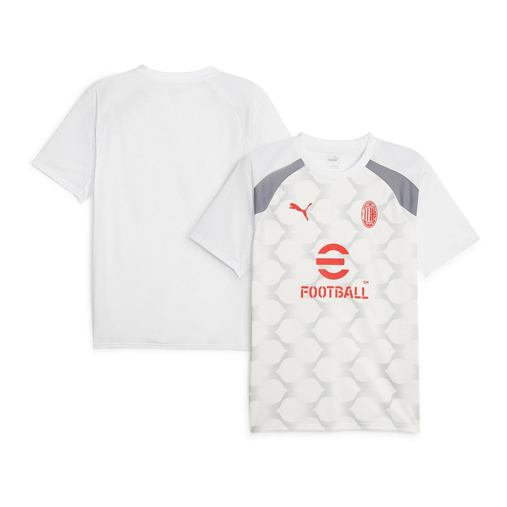 Men's Puma  White AC Milan 2023/24 Pre-Match Jersey