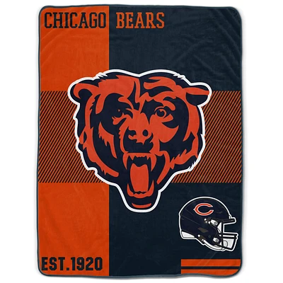 Pegasus  Chicago Bears 60" x 80" Sherpa Throw Blanket