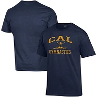 Men's Champion  Navy Cal Bears Gymnastics Icon T-Shirt