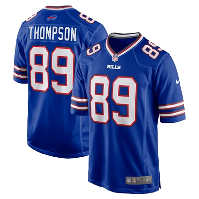 Men's Nike Bryan Thompson Royal Buffalo Bills Team Game Jersey