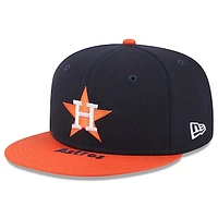 Men's New Era Navy/Orange Houston Astros On Deck 59FIFTY Fitted Hat