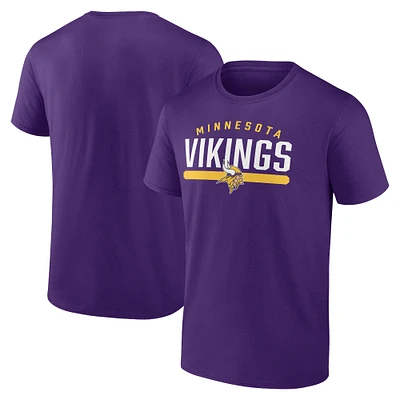 Men's Fanatics Purple Minnesota Vikings Big & Tall Arc and Pill T-Shirt