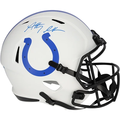 Anthony Richardson Indianapolis Colts Autographed Riddell Lunar Speed Replica Helmet