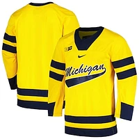 Men's Nike Maize Michigan Wolverines Replica Jersey