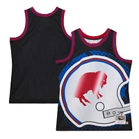 Men's Mitchell & Ness Black Buffalo Bills Big Face 7.0 Fashion Tank Top