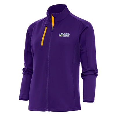 Women's Antigua  Purple Fort Myers Mighty Mussels Generation Full-Zip Jacket