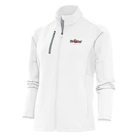 Women's Antigua  White Fort Wayne TinCaps Generation Full-Zip Jacket