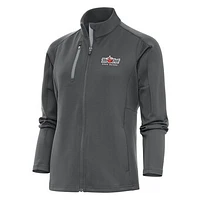 Women's Antigua  Pewter Fort Wayne TinCaps Generation Full-Zip Jacket