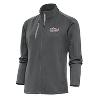 Women's Antigua  Pewter Fort Wayne TinCaps Generation Full-Zip Jacket