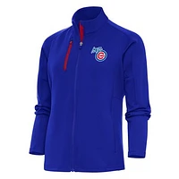 Women's Antigua Royal Iowa Cubs Generation Full-Zip Jacket