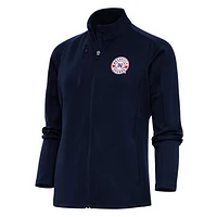 Women's Antigua  Navy Nashville Sounds Generation Full-Zip Jacket