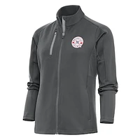 Women's Antigua  Pewter Nashville Sounds Generation Full-Zip Jacket