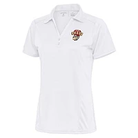 Women's Antigua White Altoona Curve Tribute Polo